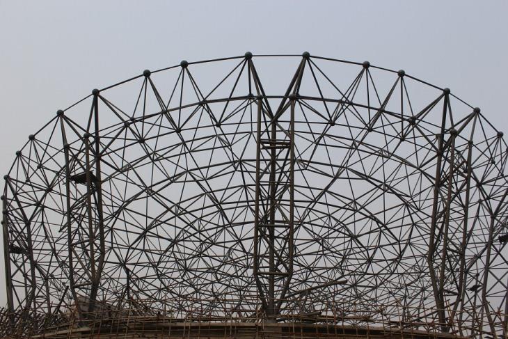 福建管桁架结构工程弯管加工如何做防锈处理