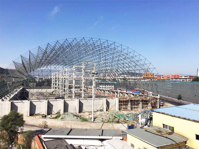 福建煤矿储煤棚网架工程